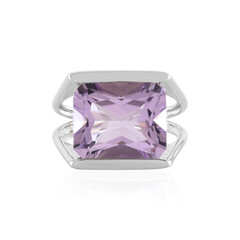 Rose de France Amethyst Silver Ring