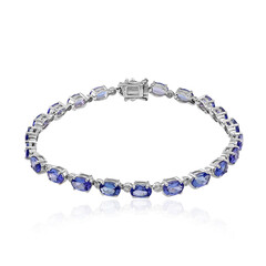 10K AAA Tanzanite Gold Bracelet