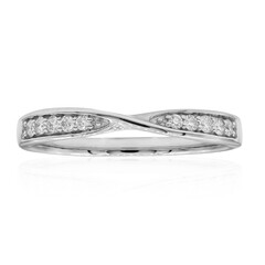 SI2 (G) Diamond Platinum Ring