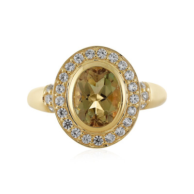 9K Oregon Sunstone Gold Ring