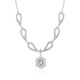 Brazilian Aquamarine Silver Necklace