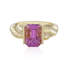 14K Patroke Kunzite Gold Ring (de Melo)