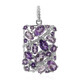 Amethyst Silver Pendant