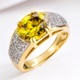 9K Bulgarian Sphalerite Gold Ring (Mark Kaufman)