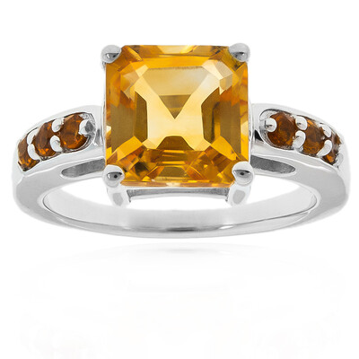 Citrine Silver Ring