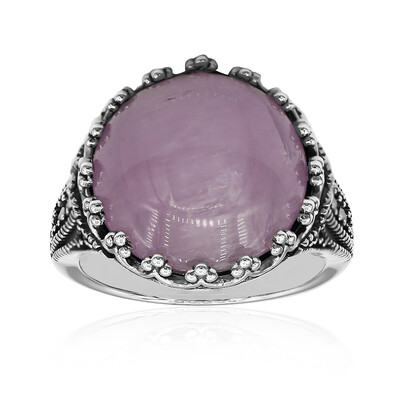 Kunzite Silver Ring (Annette classic)