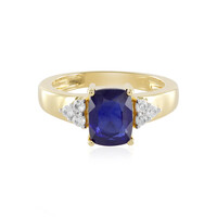 Madagascar Blue Sapphire Silver Ring