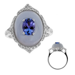 14K AAA Tanzanite Gold Ring (CIRARI)