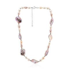 Keshi pearl Silver Necklace (TPC)