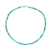 Arizona Turquoise Silver Necklace