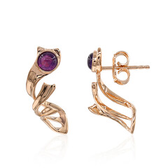 Amethyst Silver Earrings (TPC)