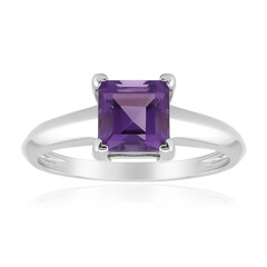 Moroccan Amethyst Silver Ring