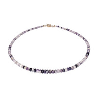 Morado Opal Silver Necklace