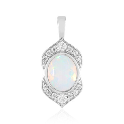 Welo Opal Silver Pendant