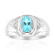 Blue Apatite Silver Ring (Pallanova)