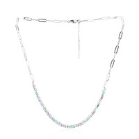 Ratanakiri Zircon Silver Necklace