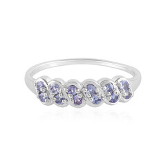 Tanzanite Silver Ring