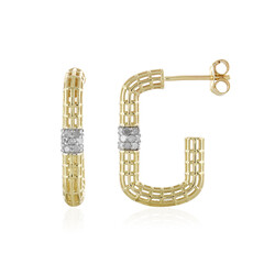 9K I4 (J) Diamond Gold Earrings (Ornaments by de Melo)