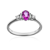 14K Pink Sapphire Gold Ring (CIRARI)