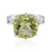 Ouro Verde Quartz Silver Ring (Tenner Diniz)