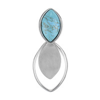 Turquoise Silver Pendant