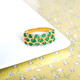 Socoto Emerald Silver Ring