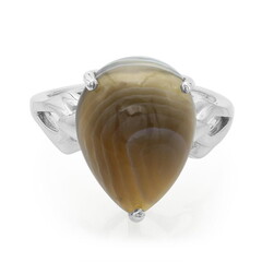 Botswana Agate Silver Ring