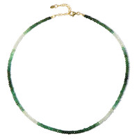 Brazilian Emerald Silver Necklace