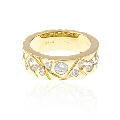 9K Zircon Gold Ring (de Melo)