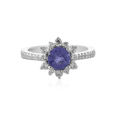 Tanzanite Silver Ring