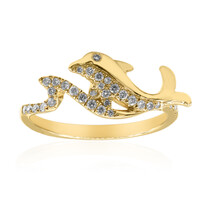 14K I1 (H) Diamond Gold Ring (Smithsonian)