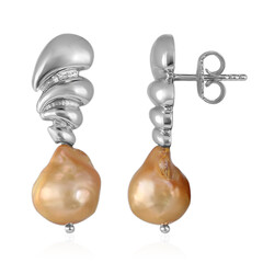 Freshwater pearl Silver Earrings (TPC)