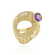 Amethyst Silver Ring (MONOSONO COLLECTION)