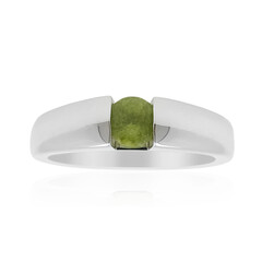 Idocrase Silver Ring