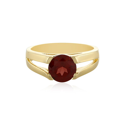 Mozambique Garnet Silver Ring