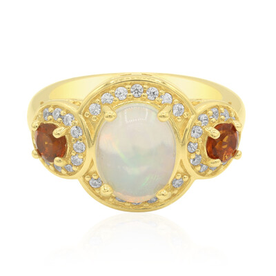 Welo Opal Silver Ring