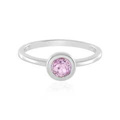 Kunzite Silver Ring