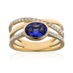 14K AAA Tanzanite Gold Ring (CIRARI)