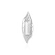 White Quartz Silver Pendant (MONOSONO COLLECTION)