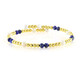 Lapis Lazuli Steel Bangle (Riya)