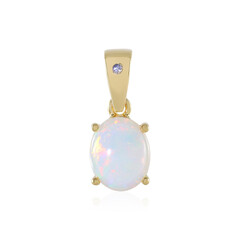 Welo Opal Silver Pendant