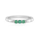 Ethiopian Emerald Silver Ring