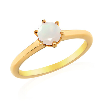 Welo Opal Silver Ring