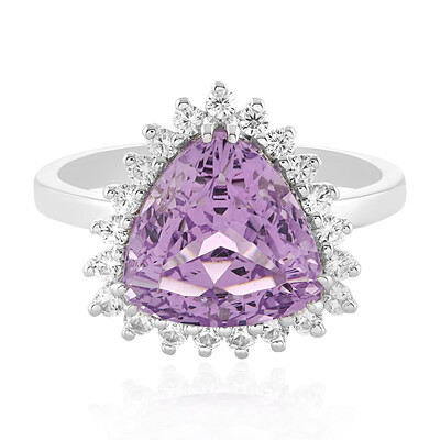 Rose de France Amethyst Silver Ring (PHANTASIA)