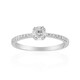 18K VVS1 (G) Diamond Gold Ring (Annette)