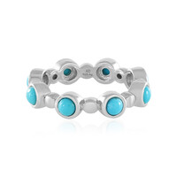 Sleeping Beauty Turquoise Silver Ring