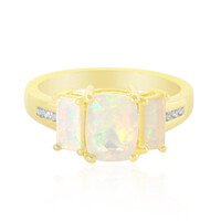 Welo Opal Silver Ring