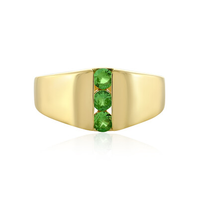 Tsavorite Silver Ring