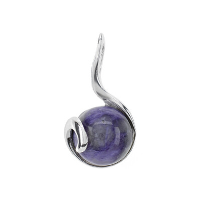 Charoite Silver Pendant (dagen)