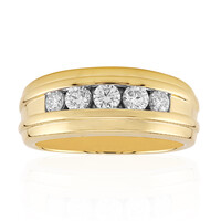 14K IF (D) Diamond Gold Ring